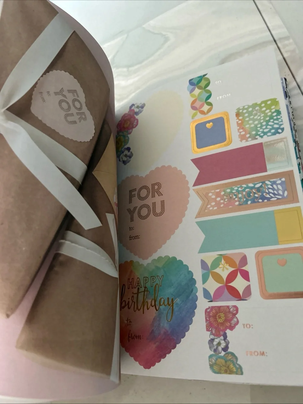 Erin Condren All Occasions Designer Gifting On The Go; wrapping paper,cards,etc